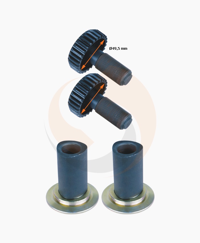 РМК СУПОРТА MERITOR ELSA2/195/225 (ШЕСТЕРНЯ КАЛІБРОВКИ D49.5mm - 2 ШТ) (Арт. 20-2611) — FREENCO