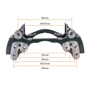 СКОБА ГАЛЬМ. СУПОРТА MERITOR ELSA 2 22.5" ЛІВА/ПРАВА RVI/MAN (Арт. 20-2915) — FREENCO