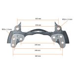СКОБА ГАЛЬМ. СУПОРТА MERITOR ELSA 2 22.5" ЛІВА/ПРАВА RVI 380/400 (Арт. 20-2919) — FREENCO