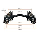 СКОБА ГАЛЬМ. СУПОРТА MERITOR 22.5" ЛІВА/ПРАВА (D DUCO) (Арт. 20-2924) — FREENCO
