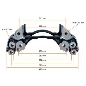 СКОБА ГАЛЬМ. СУПОРТА MERITOR ELSA 225 RVI/VOLVO (Арт. 20-2930) — FREENCO
