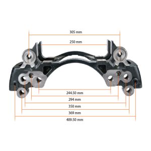 СКОБА ГАЛЬМ. СУПОРТА MERITOR 22.5" ЛІВА/ПРАВА RVI 440 (Арт. 20-2931) — FREENCO