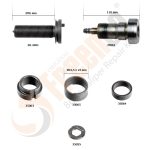 РМК МЕХАНІЗМУ ПІДВОДКИ WABCO PAN 17 (L-87mm, З ШТІФТОМ) (Арт. 30-3470) — FREENCO