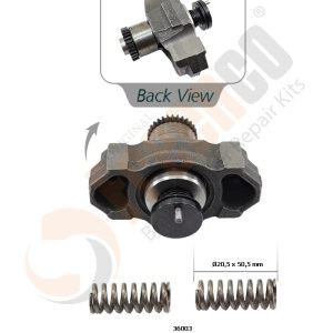 МЕХАНІЗМ ПІДВОДКИ В ЗБОРІ WABCO MAXX 19 (+ ПРУЖИНИ) (Арт. 30-3586) — FREENCO