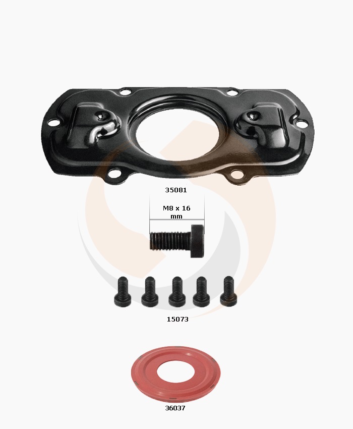 РМК СУПОРТА WABCO MAXX 22 (КРИШКА + БОЛТИ + ПИЛЬНИК) (Арт. 30-3678) — FREENCO