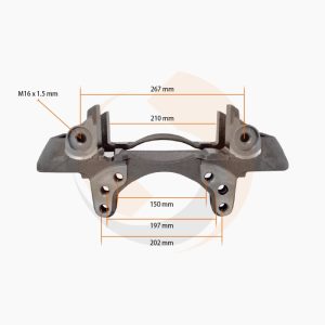 СКОБА ГАЛЬМ. СУПОРТА Wabco 22.5" ЛІВА (MAXX 22T/SCHMITZ Trailer) (Арт. 30-3902) — FREENCO