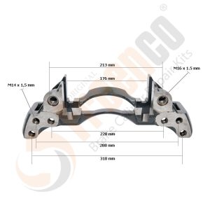 СКОБА ГАЛЬМ. СУПОРТА Wabco 17.5" ПРАВА (Арт. 30-3959) — FREENCO