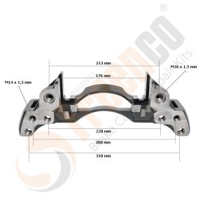 СКОБА ГАЛЬМ. СУПОРТА Wabco 17.5" ЛІВА (Арт. 30-3960) — FREENCO