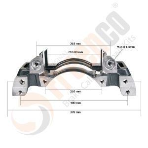 СКОБА ГАЛЬМ. СУПОРТА Wabco 22.5" ПРАВА (Арт. 30-3969) — FREENCO