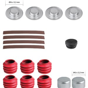 РМК СУПОРТА HALDEX MODUL X (6 ПИЛЬН., 4 ВТУЛКИ ТЕФЛ., ЗАГЛУШКИ) (Арт. 40-4122) — FREENCO