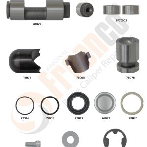 РМК СУПОРТА HYDRAULIC MERITOR Ø 58/60 mm REAR (К-КТ СТОЯНОЧНОГО ГАЛЬМА) (Арт. 70-7320) — FREENCO