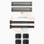 РМК СУПОРТА HYDRAULIC BREMBO (НАПР. Ø22x98 mm, БОЛТИ, ПИЛЬН.) (Арт. 70-7507) — FREENCO