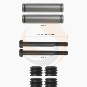 РМК СУПОРТА HYDRAULIC BREMBO (НАПР. Ø22x98 mm, БОЛТИ, ПИЛЬН.) (Арт. 70-7507) — FREENCO