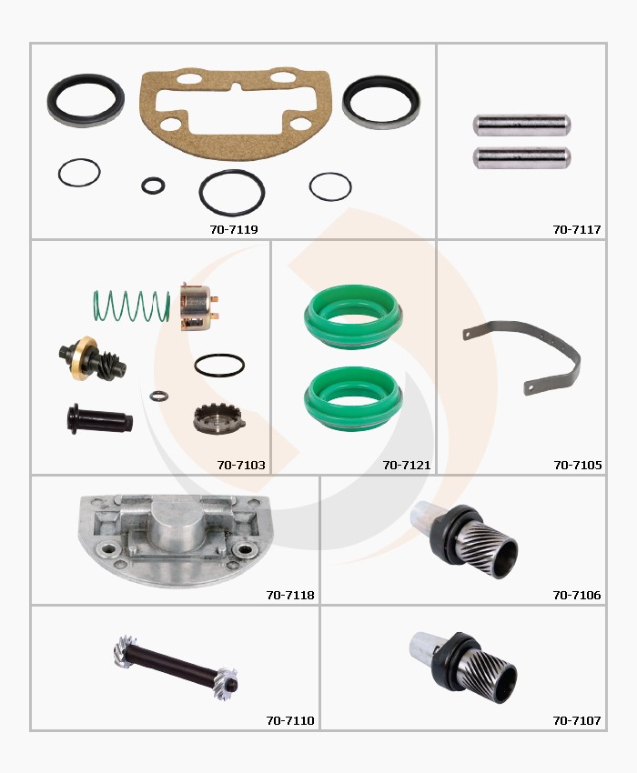 РМК ГАЛЬМІВНОГО МЕХАНІЗМУ Z-CAM ПРАВИЙ (ПОВНИЙ) (Арт. FX-7020) — FREENCO