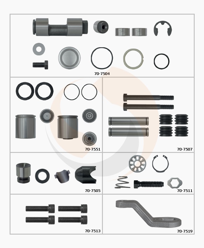 РМК СУПОРТА HYDRAULIC BREMBO (ПОВНИЙ) (Арт. FX-7520) — FREENCO