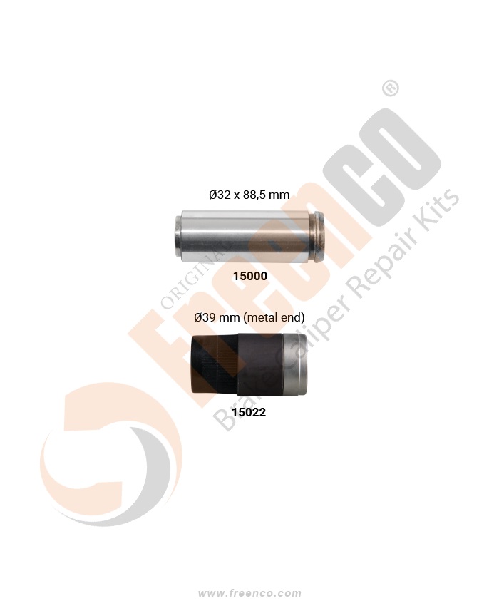 РМК СУПОРТА KNORR SB/SN 6/7 (НАПР. Ø32x88.5 mm, ВТУЛКА МЕТ./ГУМА-Ø39 mm) (Арт. 10-1321) — FREENCO