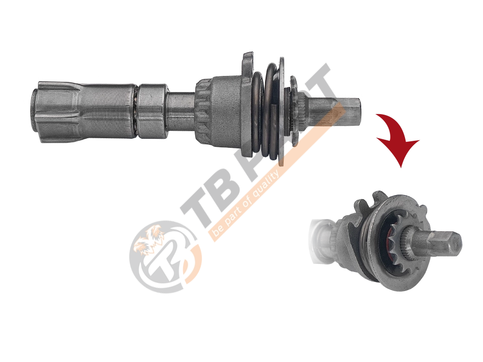 МЕХАНІЗМ ПІДВЕДЕННЯ КОЛОДОК KNORR SB/SN 6/7 (ПІД ШЕСТИГР.) (Арт. 111029) — TBPART