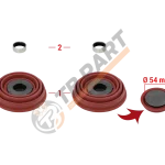 РМК СУПОРТА KNORR SL/SM 7 (ПЯТАКИ D54/69mm/З БУРТ.) (Арт. 111053) — TBPART