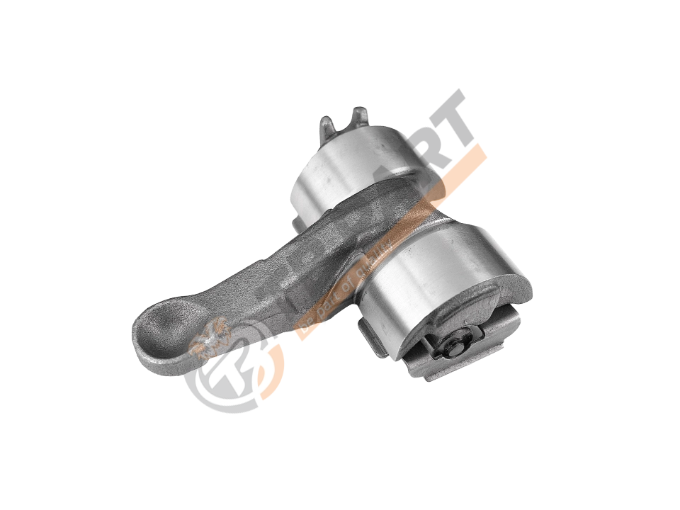 ВАЖІЛЬ (ЛАПКА) СУПОРТА KNORR SN7/SK7 (0°/124mm) (З РОЛИКОМ) (Арт. 111058) — TBPART