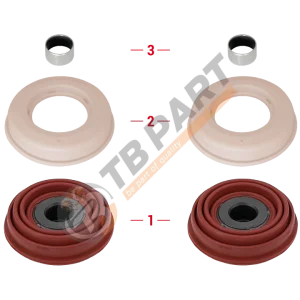 РМК СУПОРТА KNORR SB/SN 6/7 (ПИЛЬН. + ПЯТАКИ D69 mm/З БУРТ.) (Арт. 111127) — TBPART