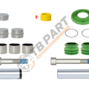 РМК СУПОРТА WABCO PAN 19-1/22-1 (НАПР., БОЛТИ, ВТУЛКИ, ПИЛЬН., ЗАГЛ.) (Арт. 133156) — TBPART