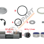 РМК СУПОРТА HYDRAULIC MERITOR Ø 58/60 mm REAR (К-КТ СТОЯНОЧНОГО ГАЛЬМА) (Арт. 177041) — TBPART